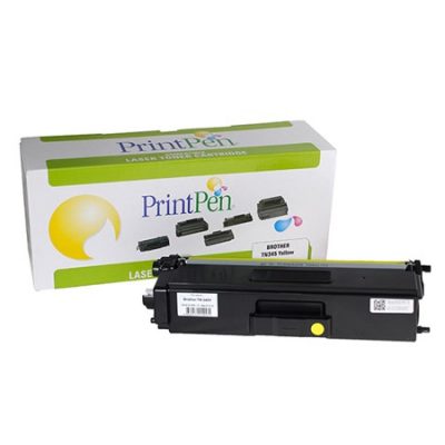 BROTHER TN-345Y Sarı Muadil Toner