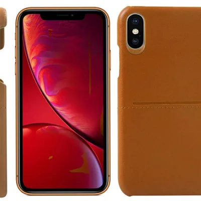 Addison IP-901 Kahverengi Iphone X/XS Deri Telefon Kılıfı