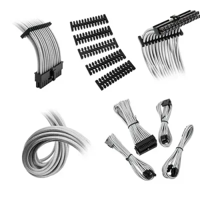 BitFenix ALCHEMY 2.0 24Pin CPU4+4Pin/PCI-E 16AWG Beyaz Extension Kablo Kiti