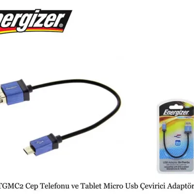 Energizer LCAEHOTGMC2 Cep Telefonu ve Tablet Micro Usb Çevirici Adaptör