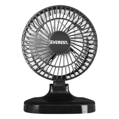 Everest EFN-503 7” Masa Üstü Siyah Usb Fan