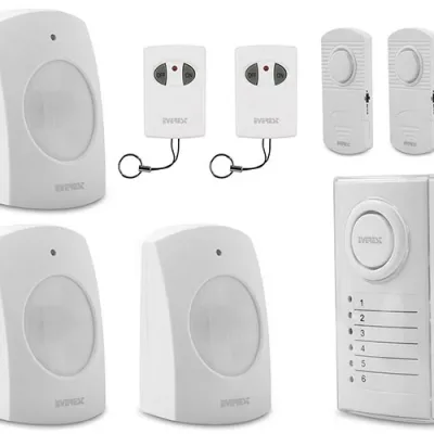 Everest EG-0506 Güvenlik Altı Bölgeli Set Kablosuz Alarm Sistemi