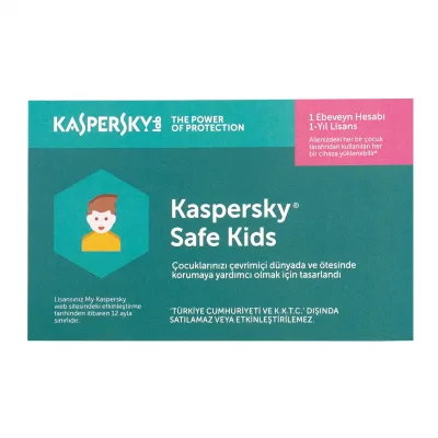 Kaspersky KL1962YUAFS Safe Kids Turkey Edition MD 1K – (1 Kullanıcı / 1 yıl)