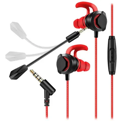 MG-6 3,5mm Gaming Siyah/kırmızı Oyuncu Mikrofonlu Kulaklık