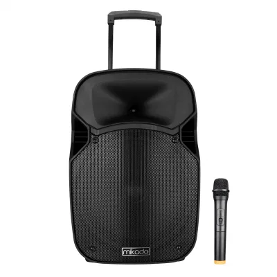 Mikado MD-BT121 30W USB/BT/TF/TWS/AUX Kablosuz ve Kafa Mikrofonlu Toplantı-Parti Hoparlör