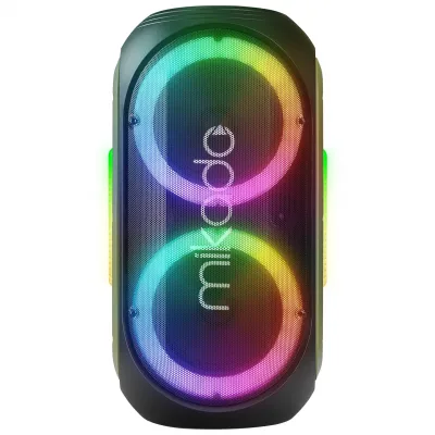 Mikado MD-BT125 100W USB/BT/TF/TWS 2 UHF Kablosuz Mikrofonlu Öğretmen/Toplantı Anfisi