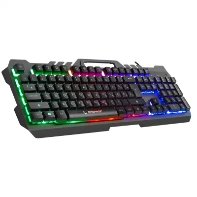 Rampage KB-R57 X-JAMMER Gökkuşağı Aydınlatmalı USB LC Layout Gaming Oyuncu Klavyesi