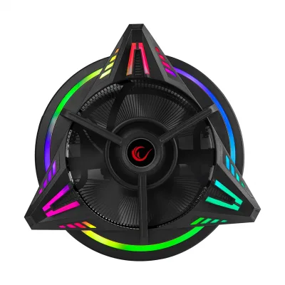 Rampage RM-C03 COOLBLADE Rainbow 43CFM 80mm Fan Intel LGA1700/AMD AM5 Uyumlu Hava Soğutmalı CPU Fan