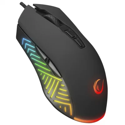 Rampage SMX-G68 SPEAR V2 FULL RGB 12800 DPI Siyah 7D Makrolu Gaming Oyuncu Mouse