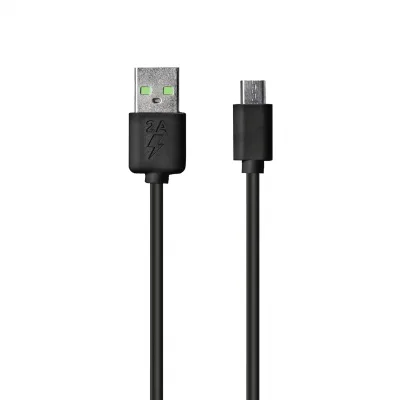 S-link AND-KC13S 1M Siyah 2A Micro USB Data + Sarj Kablosu