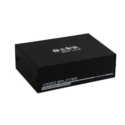 S-link MSV-1415 4 VGA 150Mhz Monitör Çoklayıcı