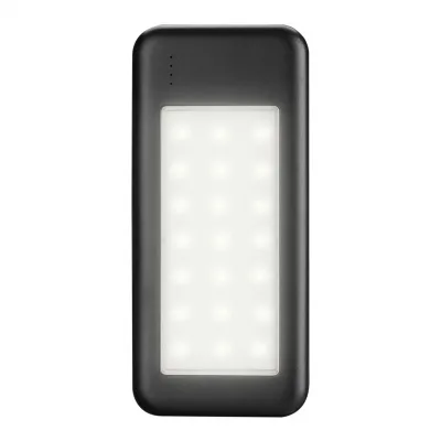 S-link P103 10000mAh PRM 2*USB+Type-C+Micro+Lightning LED Aydınlatmalı Siyah Taşınabilir Pil Şarj Cihazı Powerbank