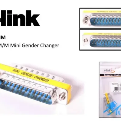 S-link SL-25MM DB25 M/M Mini Çevirici