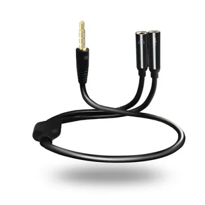 S-link SL-302MS 3,5mm Splitter Mikrofon Speaker Kablosu
