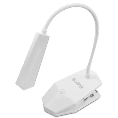 S-link SL-8720 Beyaz 14 LED Şarjlı 800mAh Taşınabilir Masa Lambası