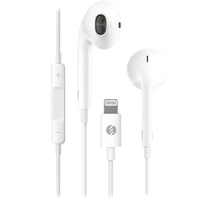 S-link SL-BTL01 Beyaz iPhone Telefon Uyumlu Lightning konnektörlü Bluetooth Kulaklık