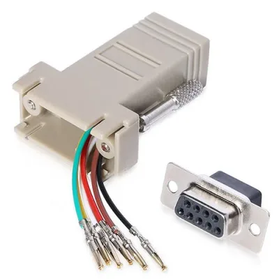S-link SL-DB910 DB9-MALE TO RJ11/12 Modular Adaptör