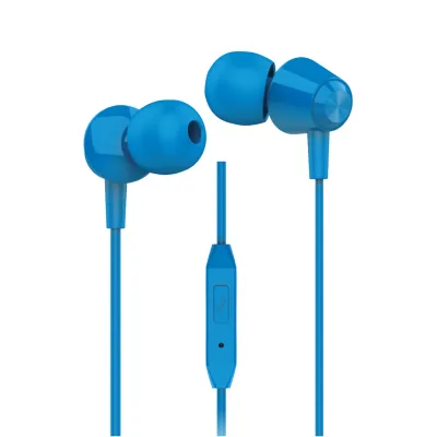 S-link SL-KU160 Mobil Telefon Uyumlu Mavi Kulak İçi Mikrofonlu Kulaklık