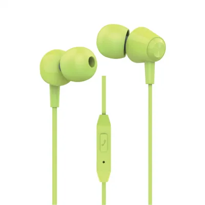 S-link SL-KU160 Mobil Telefon Uyumlu Yeşil Kulak İçi Mikrofonlu Kulaklık