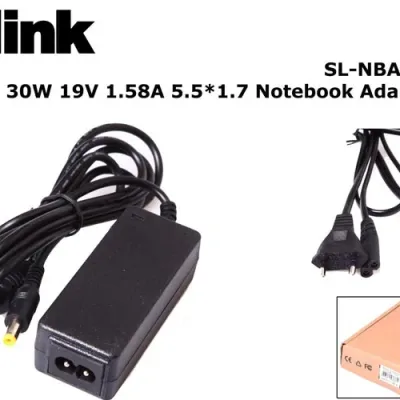 S-link SL-NBA310 30W 19V 1.58A 5.5*1.7 Acer Notebook Standart Adaptör