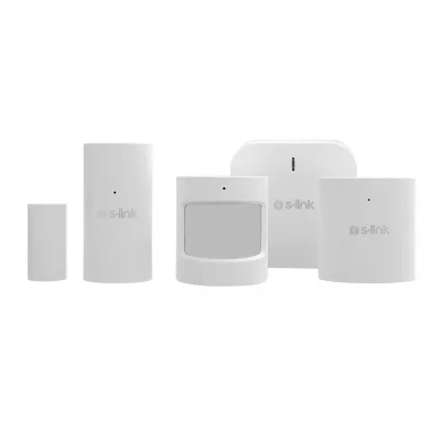 S-link SL-ZS01 Zigbee Sensör Seti 1 Gateway ve 3 Parça Sensör Zigbee TUYA Uyumlu