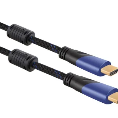 S-link SLX-255 HDMI TO HDMI 1.8m Altın Uçlu 24K + Kor.Kılıf 1.4 Ver. 3D Kablo