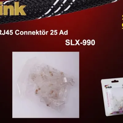 S-link SLX-990 RJ-45 8P8C 25lik Jack
