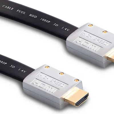 S-link SLX-M475 HDMI M/M 5m Altın Uçlu 24K+ Metal Kon. 1.4 Ver. 3D Kablo