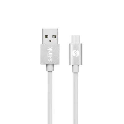 S-link SW-C500 Micro Usb Akıllı Telefonlar Lüks 2A Data ve Şarj Kablosu