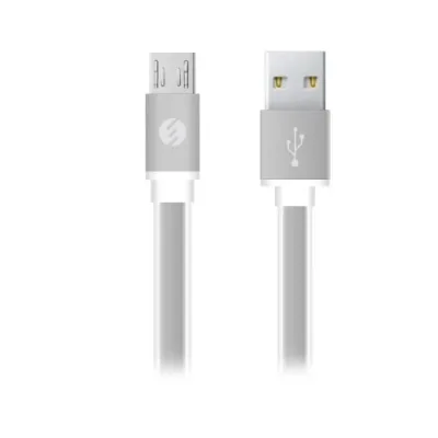 S-link SW-C501 0.2m 2A Usb to Micro Usb Beyaz Şarj Kablosu