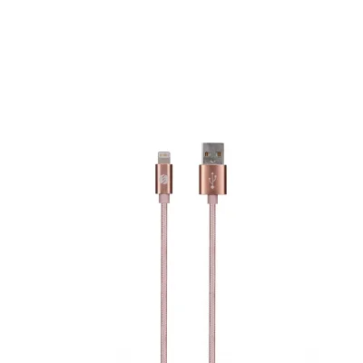 S-link SW-C602 2A iPhone Lightning 1m Rose Gold Lightning Data + Sarj Kablosu