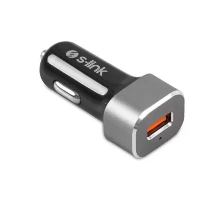 S-link SW-QAC38M Qualcomm 3.0 Metal Araç Şarj Cihazı