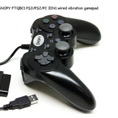 Snopy FTQ5C1 PC/PS2/PS3 3 in 1 Joypad