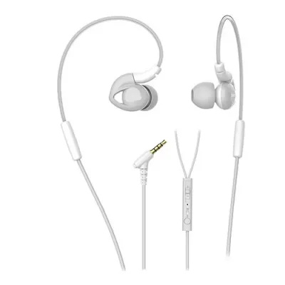 Snopy SN-RS51 Mobil Telefon Uyumlu Kulak içi Kulaklık Beyaz Mikrofonlu Kulaklık