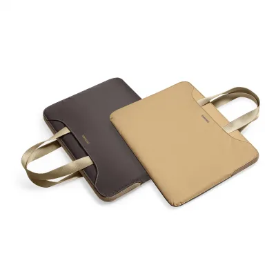 Tomtoc A21C1K1 – A21D3K1 13.5-14 Çift Renk Kahve/Sarı TheHer/Light Serisi Notebook Çantası