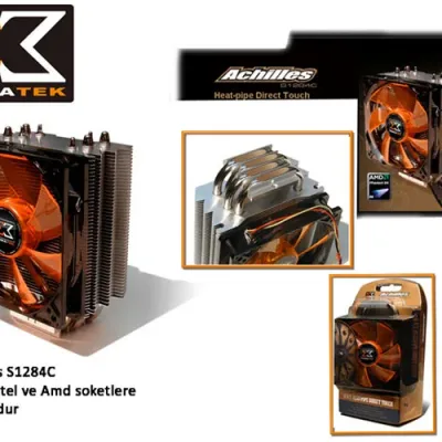 Xigmatek S1284 Achilles Tüm/775 CPU Fan