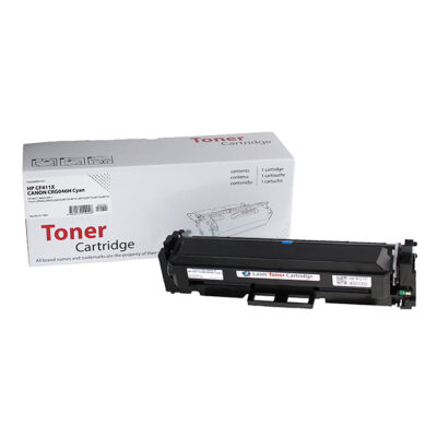 HP 410X-CF411X Mavi Muadil Toner