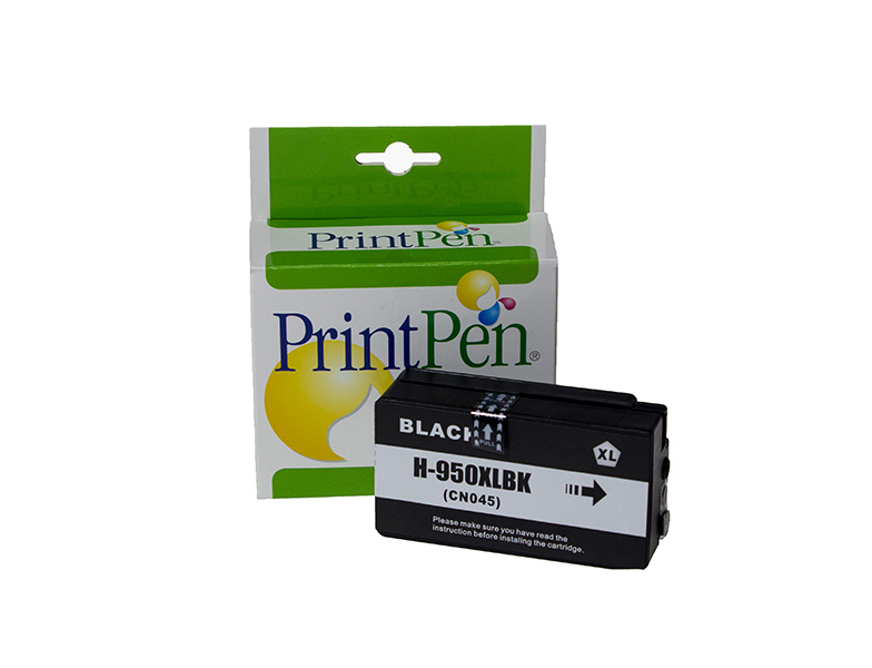 HP 950XL-CN045AE Siyah Yüksek Kapasite Kartuş - Printpen
