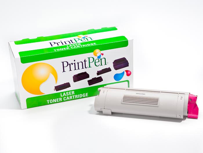 OKI C5800-43324442 Kırmızı Muadil Toner - Printpen