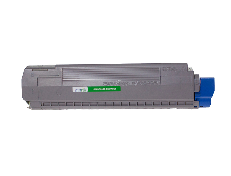 OKI C801-44643007 Mavi Muadil Toner - Printpen